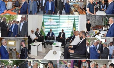 HÜDA PAR Genel Başkanı Yapıcıoğlu Bitlis'te esnaf ziyaretinde bulundu