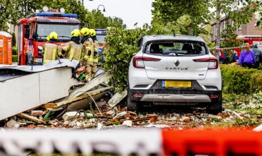 Hollanda'da şiddetli hortum: 1 kişi öldü, 10 kişi yaralandı