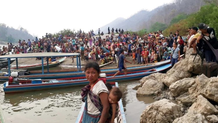 Myanmar'da çatışmalardan ötürü yerinden edilenlerin sayısı 1 milyonu geçti