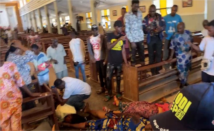 Nijerya'da kiliseye silahlı saldırı: En az 50 ölü