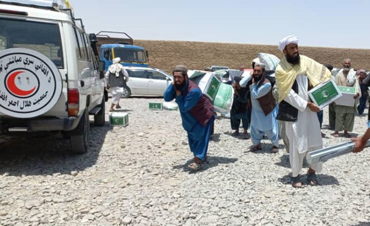 Afganistan İslam Emirliği'nde yardım seferberliği