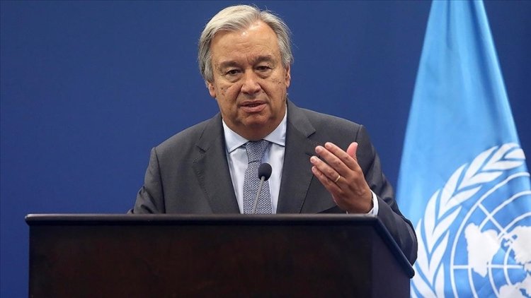 Guterres, Suriye'ye insani yardımların bir yıl daha uzatılmasını istedi