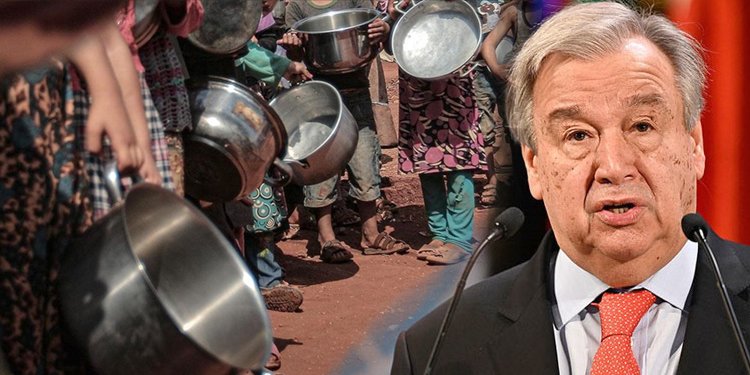 Guterres: Gazze'de kıtlık tehlikesi kabul edilemez düzeyde
