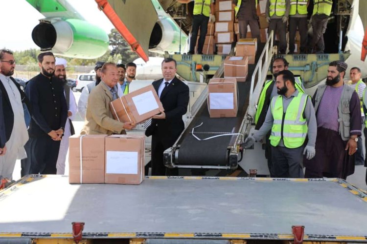 Türkmenistan'dan Afganistan'a 20 tonluk insani yardım