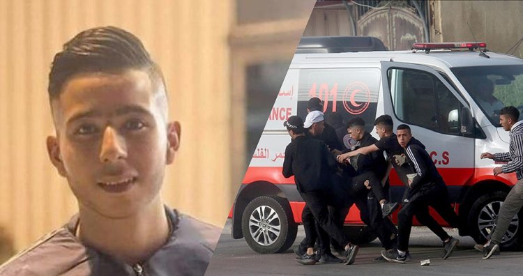 İşgalci siyonistler 16 yaşındaki genci şehid etti 2 Filistinliyi de yaraladı