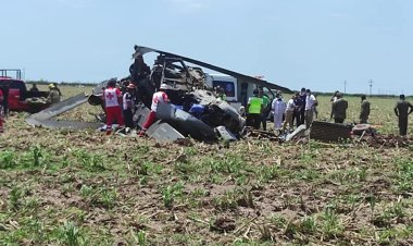 Meksika’da askeri helikopter düştü: 14 ölü