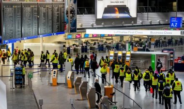 Lufthansa çalışanlarının grevi Frankfurt ve Münih'te havalimanlarını kilitledi