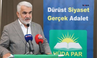 HÜDA PAR Genel Başkanı Yapıcıoğlu'ndan 1 Mayıs mesajı