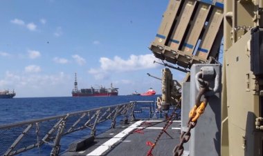 Hizbullah, İşgalci İsrail için gaz araması yapan sondaj gemilerinin görüntüsünü yayınlayıp tehdit etti