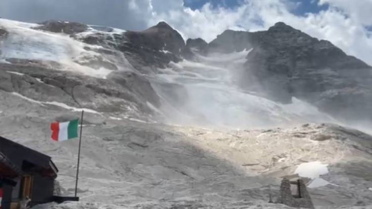 İtalyan Alplerinde buz kütlesinin çökmesi sonucu en az 6 kişi öldü