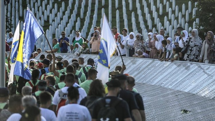 Bosna'da ölüm yolunda 'Barış Yürüyüşü' sona erdi