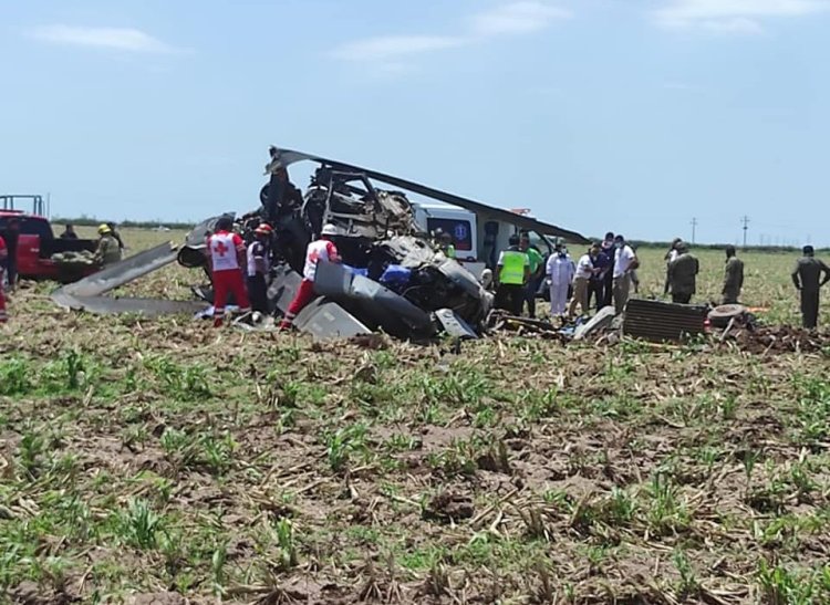 Meksika’da askeri helikopter düştü: 14 ölü