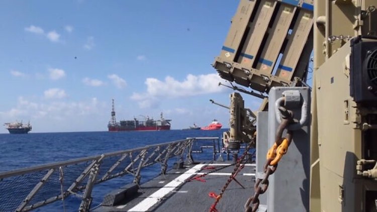 Hizbullah, İşgalci İsrail için gaz araması yapan sondaj gemilerinin görüntüsünü yayınlayıp tehdit etti