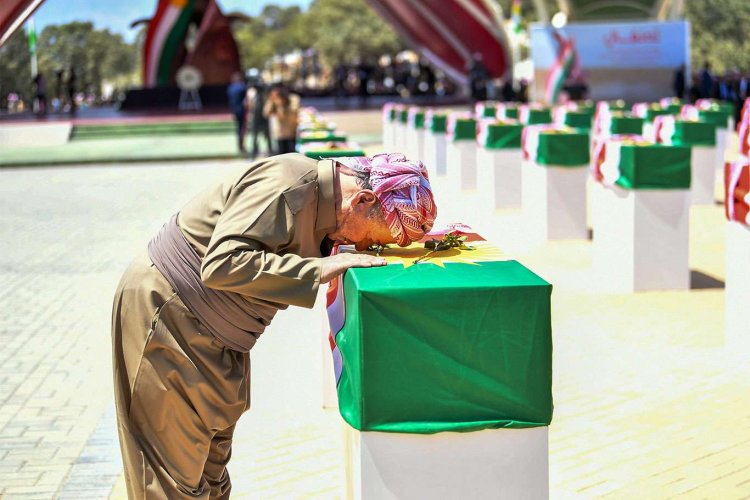 Barzanî: Şehîdkirina 8 hezar Barzaniyan karesateke pir mezin bû, birîneke pir kûr e û nayê jibîrkirin