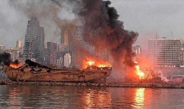 Lübnan'da 235 can alan liman patlamasının üzerinden 3 yıl geçti