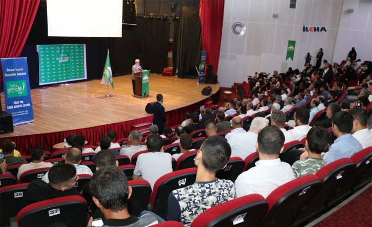 'Hedefimiz halkı sisteme değil, sistemi halkın temel değerleriyle barışık hale getirmektir'