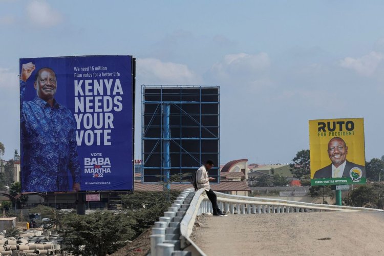 Kenya'da başkanlık yarışı başa baş sürüyor