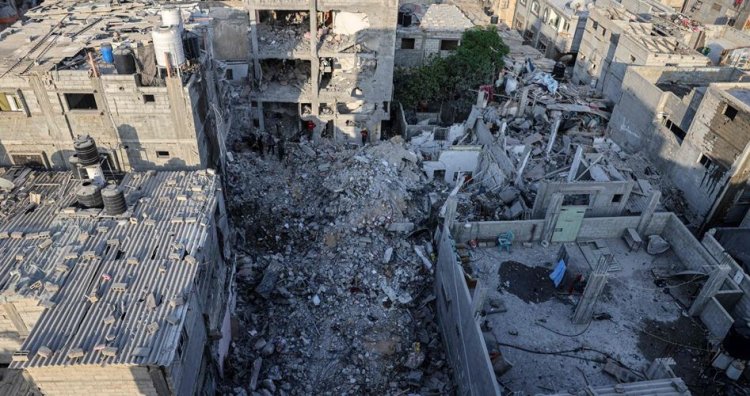 Katar, işgal rejiminin Gazze'ye yönelik son saldırılarında yıkılan evlerin yeniden inşasını üstlendi