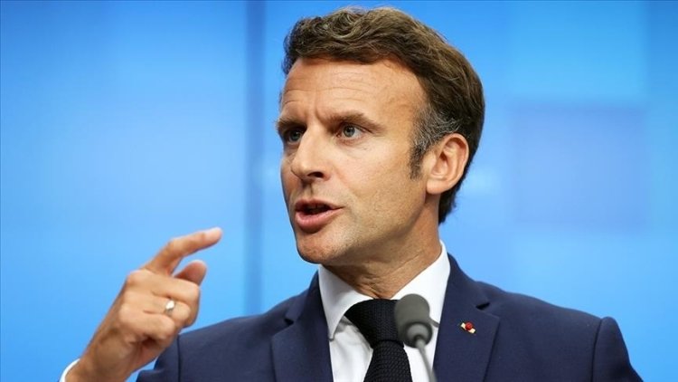 Macron, Fransa'nın Ukraynalılara kendilerini savunabilmeleri için istihbarat sağladığını söyledi