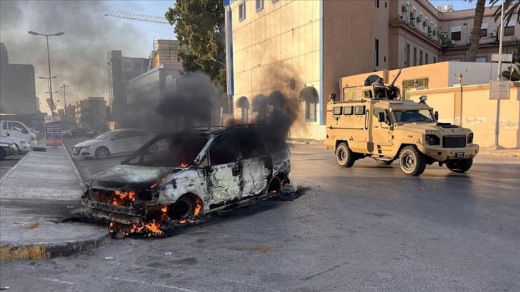 Libya Ulusal Birlik Hükümeti, Trablus'ta ateşkes ilan edildiğini duyurdu