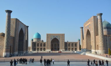 Özbekistan'ın tarihi Semerkant şehri ŞİÖ ülkeleri liderlerini ağırlamaya hazırlanıyor