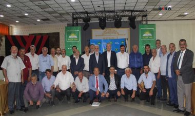 Yapıcıoğlu, Konya'da muhtarlarla bir araya geldi