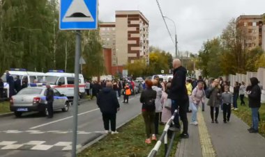 Rusya'nın İjevsk kentinde okula düzenlenen silahlı saldırıda 9 kişi öldü