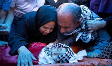 Şehid çocuk Reyyan ve şehid genç Eş-Şehham toprağa verildi