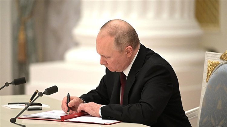 Putin, Herson ve Zaporijya bölgelerinin bağımsızlıklarını tanıyan kararnameleri imzaladı