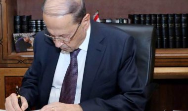 Lübnan Cumhurbaşkanı, görev süresinin son gününde hükümetin “istifa kararnamesini” imzaladı