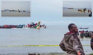 Tanzanya'da bir yolcu uçağı Viktorya Gölü'ne düştü