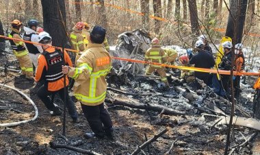 Güney Kore'de helikopter düştü: 5 ölü