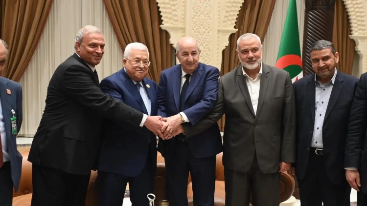 Hamas: Filistin barışı için Cezayir Bildirisi'ni uygulamaya hazırız