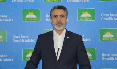 HÜDA PAR: Toplumun dini hassasiyetlerinin siyasi hesaplaşmalara alet edilmesi kabul edilemez
