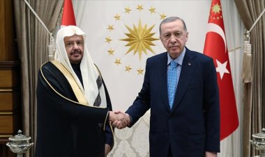 Erdoğan, Suudi Arabistan Şura Meclisi Başkanı Al Şeyh'i kabul etti