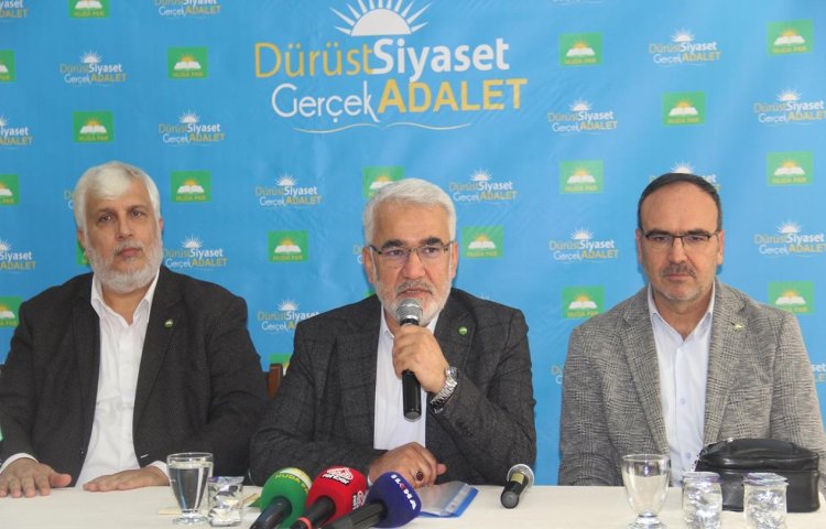 Yapıcıoğlu: Siyasetteki ölçütümüz İslam'dır