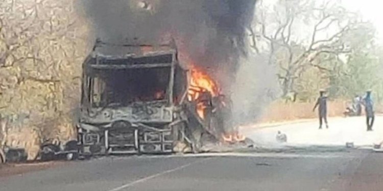 Burkina Faso’da yolcu otobüsü mayına çarptı: 10 ölü, 5 yaralı