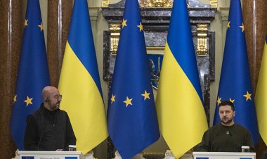 AB Konseyi Başkanı Michel Ukrayna'ya gitti