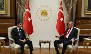 Cumhurbaşkanı Erdoğan Kürdistan Başkanı Barzani ile görüştü