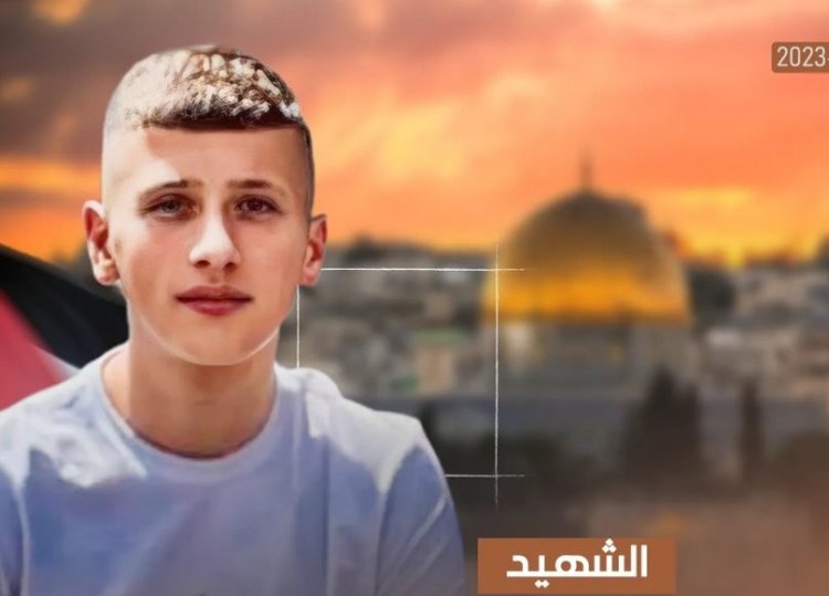 İşgalci İsrail askerleri 16 yaşındaki Filistinli çocuğu şehit etti