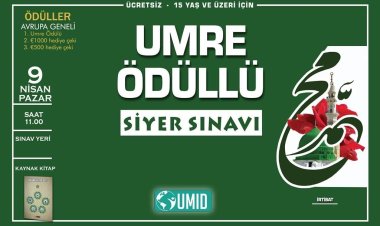 Almanya ve Avrupa Müslüman Dernekler Birliği Siyer Sınavı takvimini açıkladı