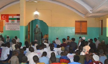 Nijer'de Türkiye'deki depremzedeler için Kur'an-ı Kerim okutuldu