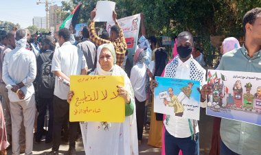 'Sudan halkı işgal rejimiyle normalleşmeye karşı duracak'