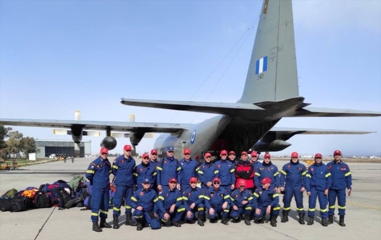 Avrupa'dan Türkiye'ye sevk edilen yardım görevlisi sayısı 1500'e yaklaştı