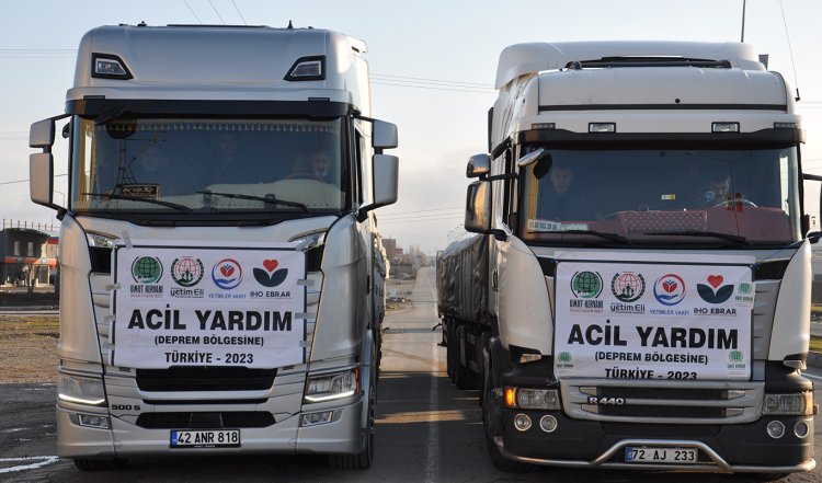 İnsani yardım kuruluşları depremzedeler için yardım kampanyalarını sürdürüyor