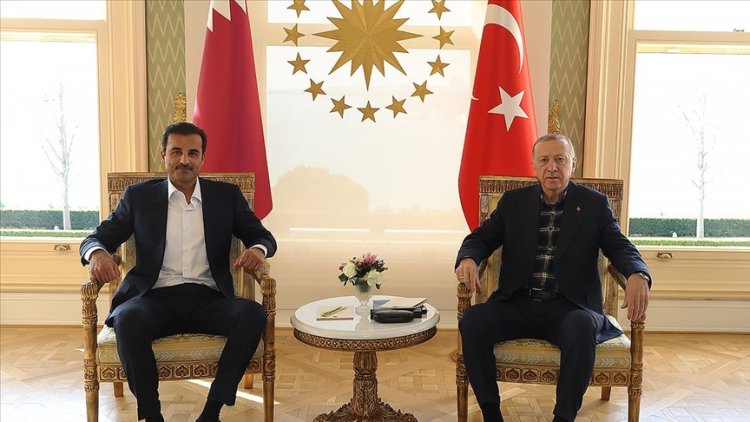 Katar Emiri Şeyh Temim Türkiye’de