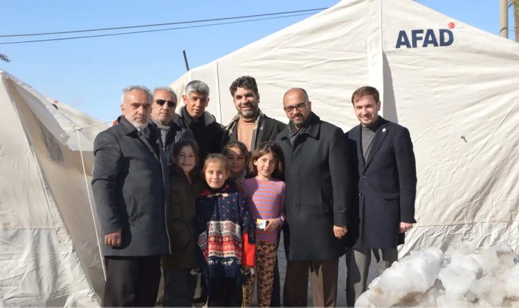 HÜDA PAR deprem bölgelerinde çalışmalarını sürdürüyor