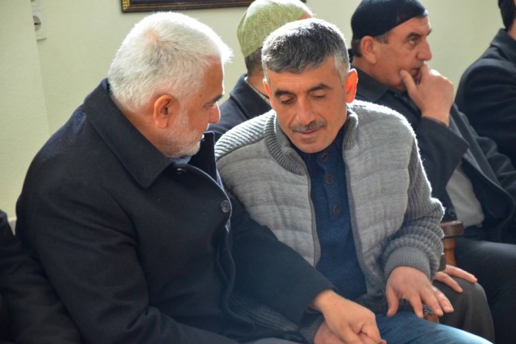 HÜDA PAR Genel Başkanı Yapıcıoğlu, Diyarbakır'da depremde vefat edenlerin taziyelerine katıldı
