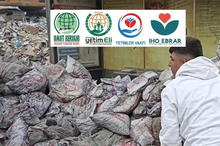 Hayır kurumlarından depremzedelere kömür yardımı