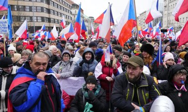 Çekya'da "yoksulluk" protestosu
